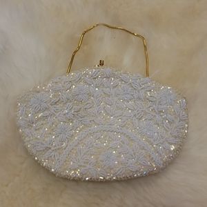 Vintage Safco beaded handbag